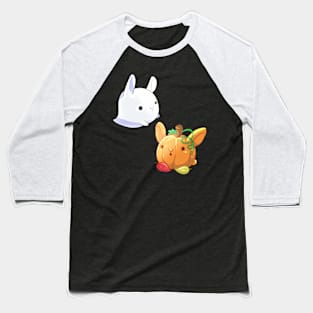 Fall Bunny Buddies Baseball T-Shirt